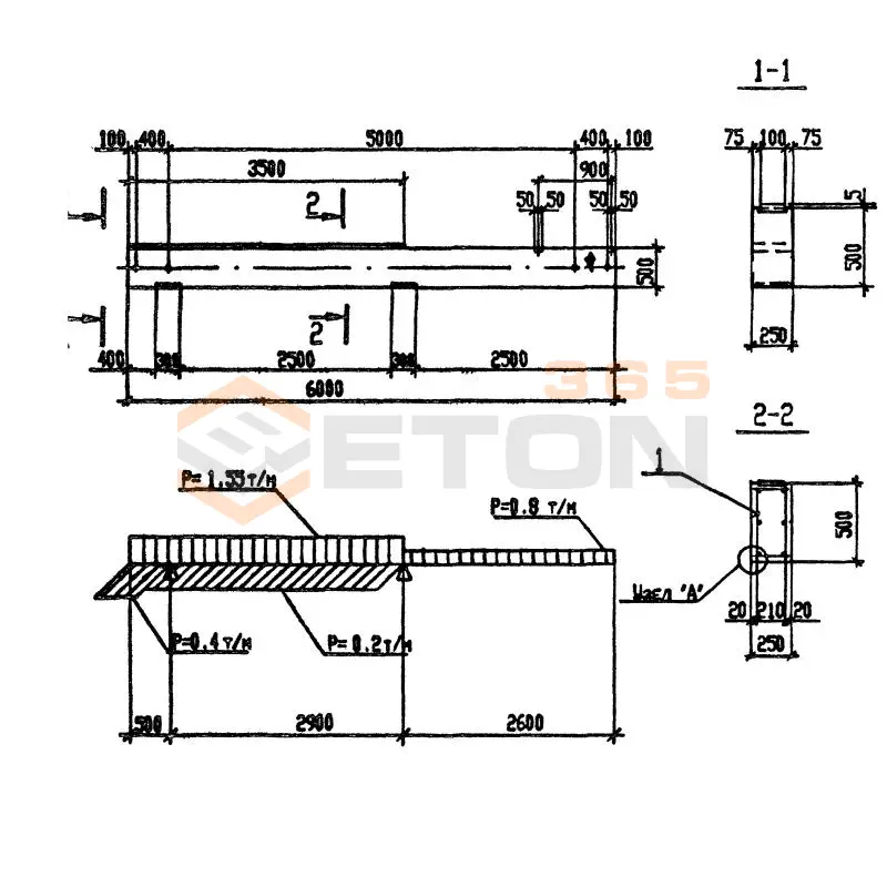 Траверсы Серия 3.016.1-11 Т 5-2