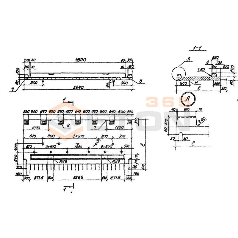 Блоки тротуара Серия 3.503.9-62 Т 1-1,5 (3.503.9-62)