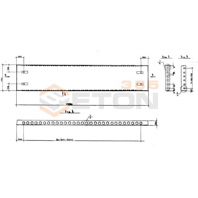 Плиты перекрытия многопустотные Серия 1.141.1 КЛ-3 ПК 63-12-6 АIVт