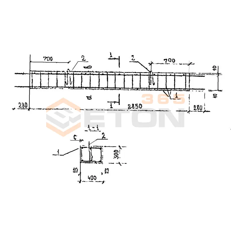 Фундаментные блоки сплошные ФБС серия 1.116.1-8 и ГОСТ 13579-78 ФБС 29-4-3 т-1 а (шифр 27Н-83)