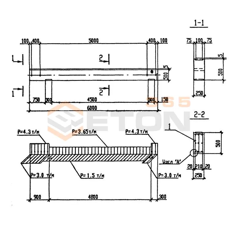 Траверсы Серия 3.016.1-11 Т 5-12