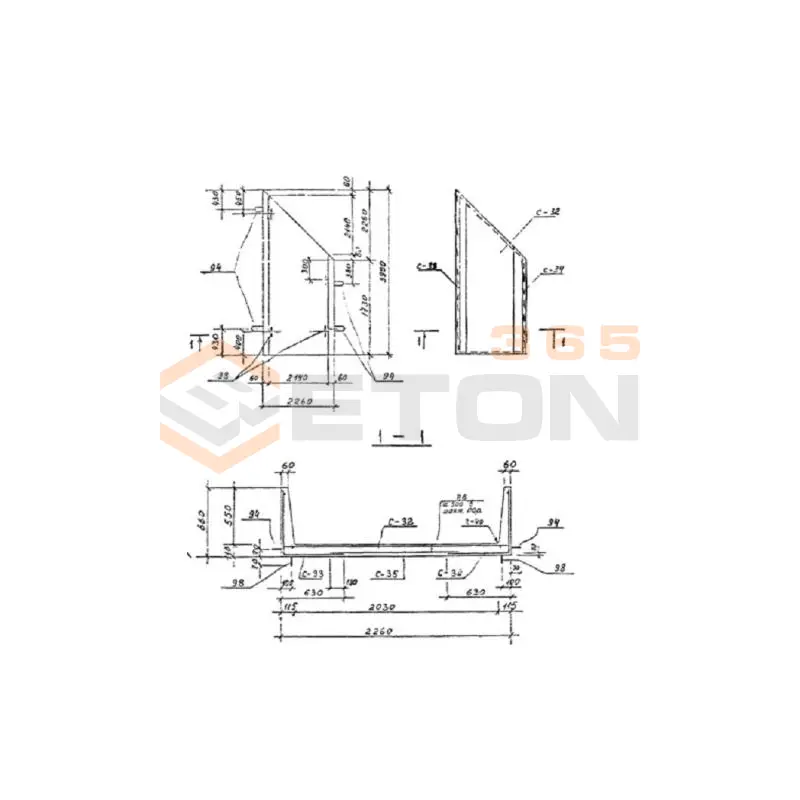 Каналы непроходные Серия 3.903 КЛ-14 УКН 6-2