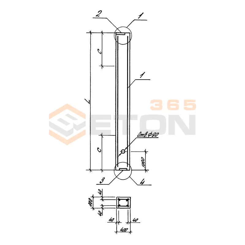 Колонны Серия 1.427.1-8 2КФС 85-2