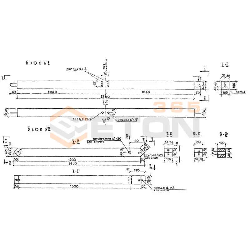 Блоки ИНВ 19700м Блок 2 (ИНВ 19700м)