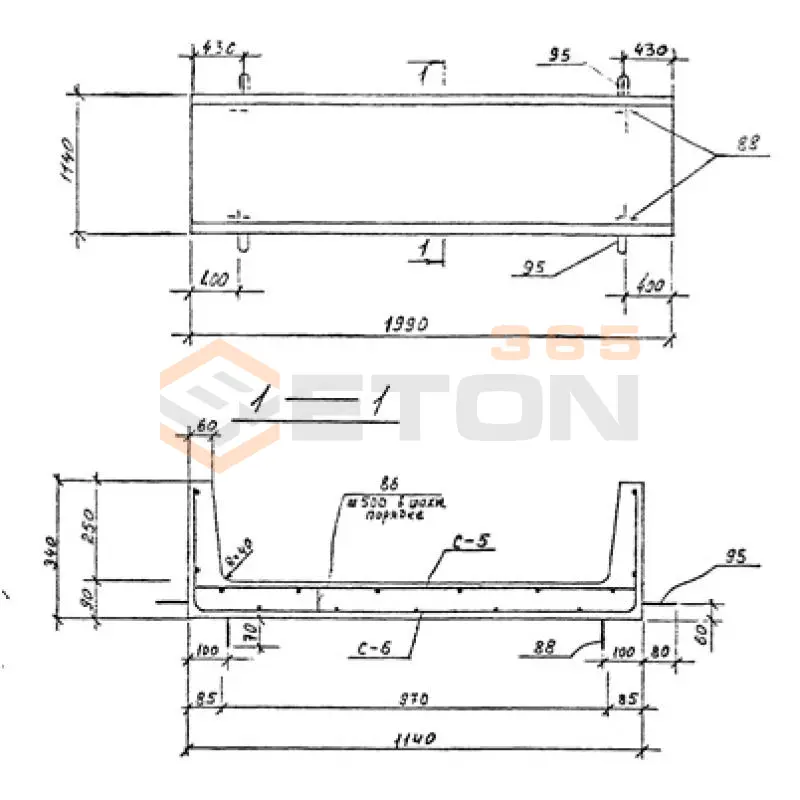 Каналы непроходные Серия 3.903 КЛ-14 КН 2