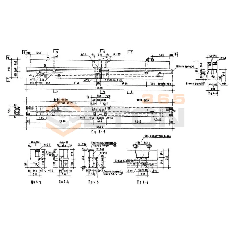 Блоки стеновые Серия 03-05 ВМ 73