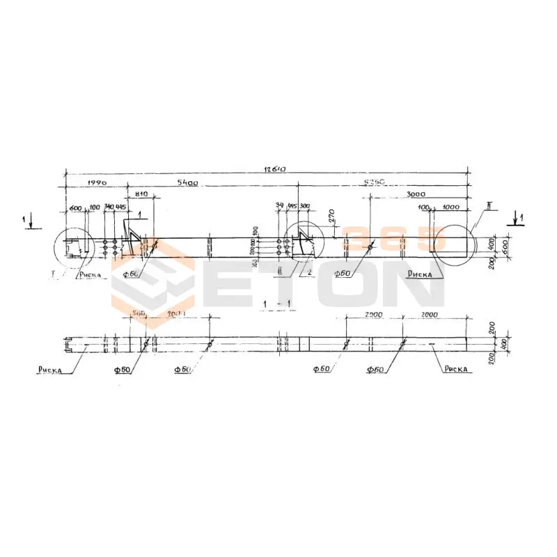 Колонны высотой 5,4 м Серия 1.420.1-19 К 14-27