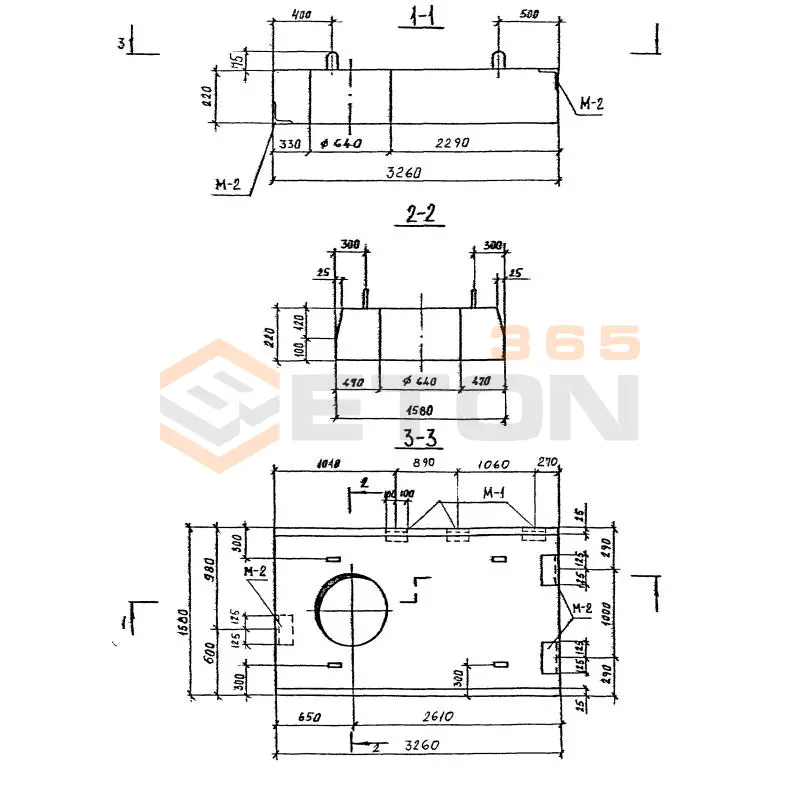 Плиты Серия 3.903 КЛ-13 П 33-16 д