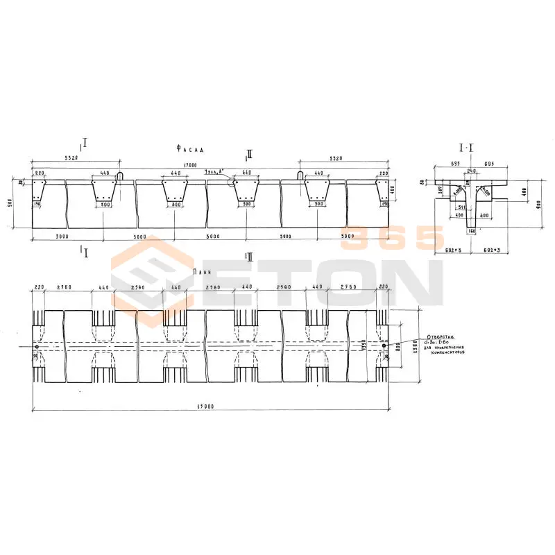 Балки Серия 3.503-14 Бпр 15