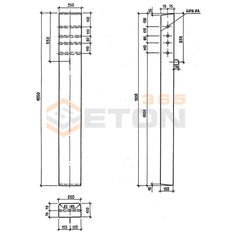 Стойки Серия 3.503.1-89 СД 8