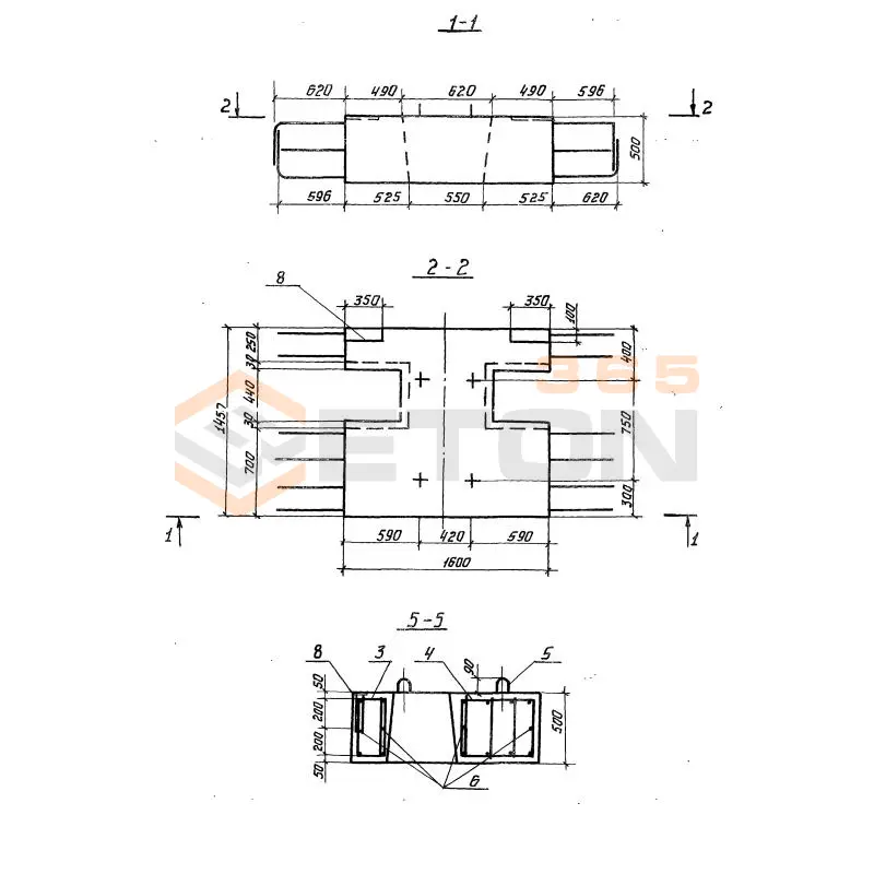 Блоки насадок Серия 3.503.1-53 Н 1