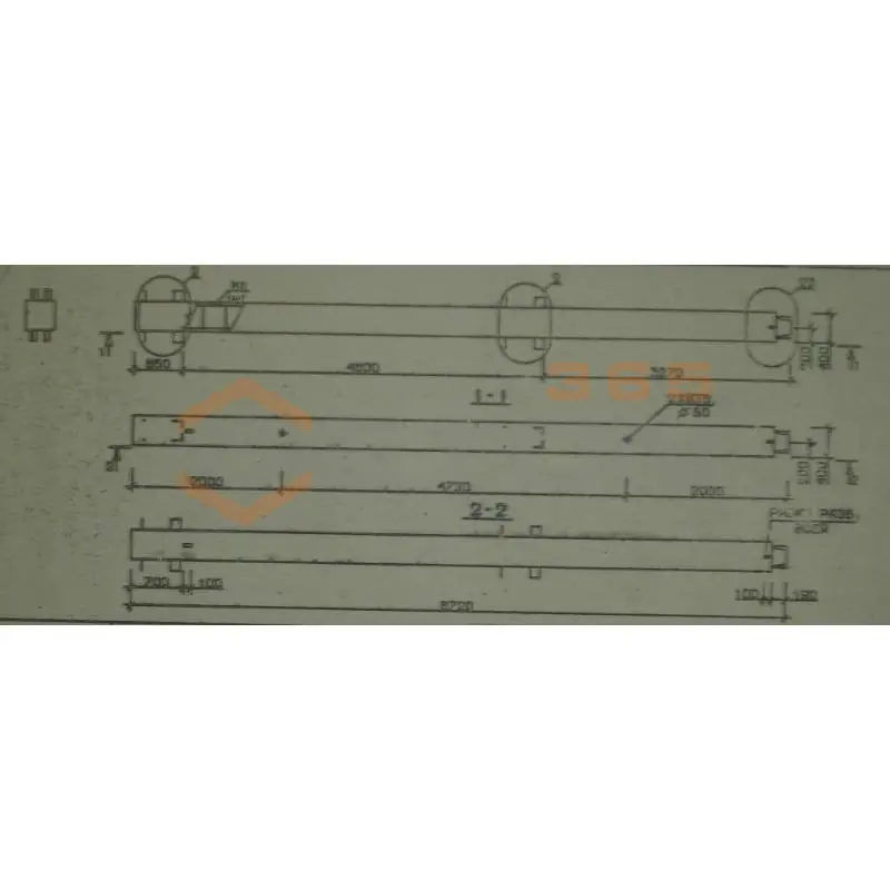Колонны сечением 400х400 мм для зданий с высотами этажей 4,8 и 4,8 (6,0) м Серия 1.020.1-2с/89 1КВ 48-87-11