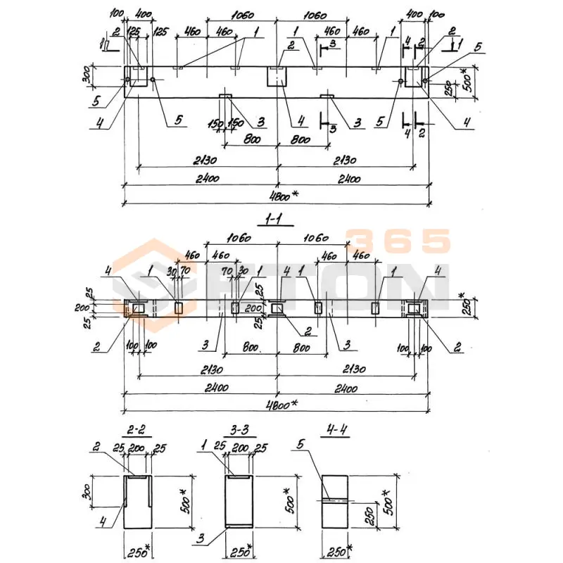 Траверсы Серия 3.016.1-17.93 Т 4