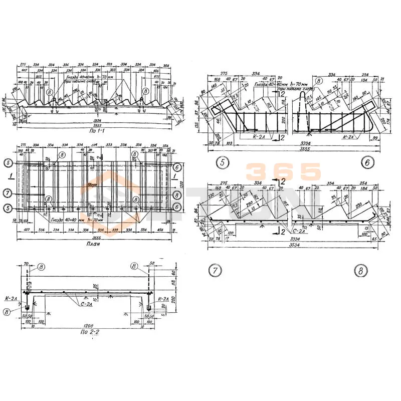 Лестничные марши Серия ИИ 01-02 Л 2 (ИИ 01-02)