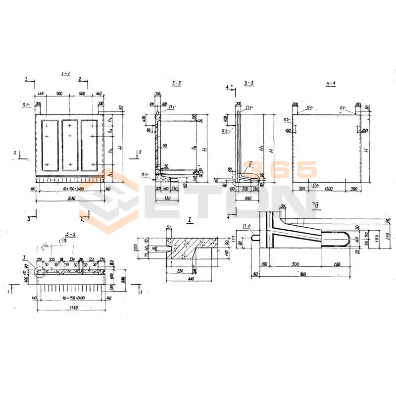 Стеновые блоки Альбом РК 1101-87 КС 18