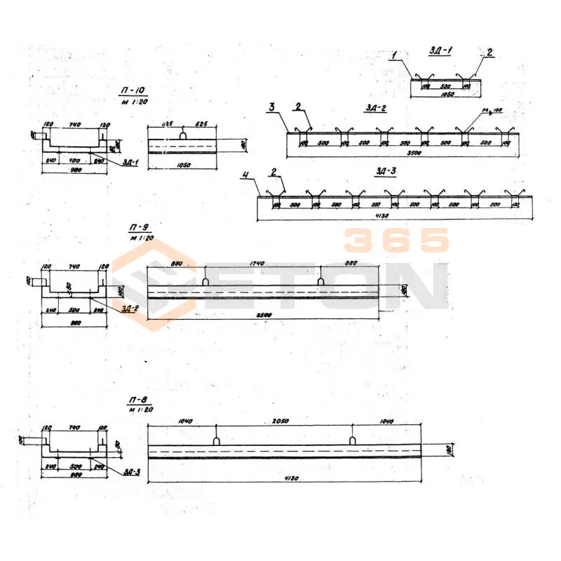 Блоки ТП 501-0-47 П 9