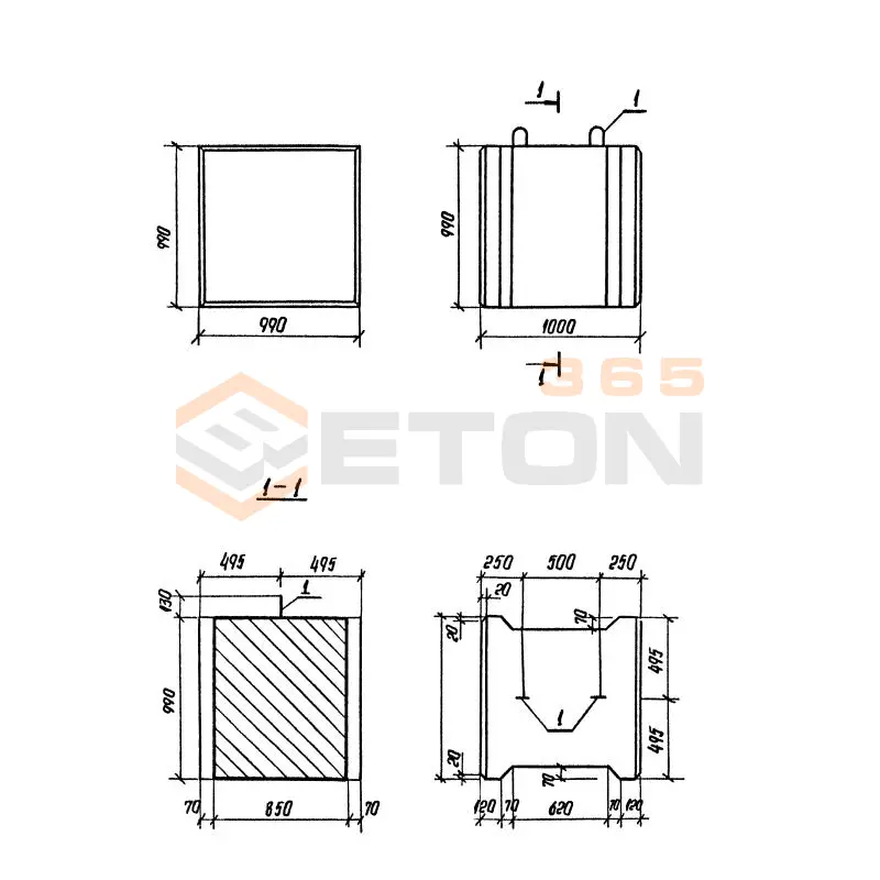 Блоки Серия 3.503.1-67 СБ 10