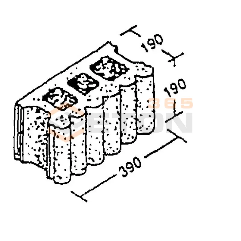 Камни для кладки стен ТУ 5741-004-18576628-99 СКЦ 1 ф