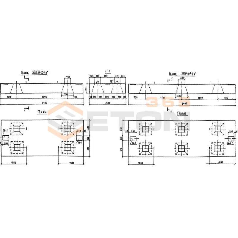 Блоки насадок ИНВ 29150м 5БН 34-1-1 р (ИНВ 29150м)