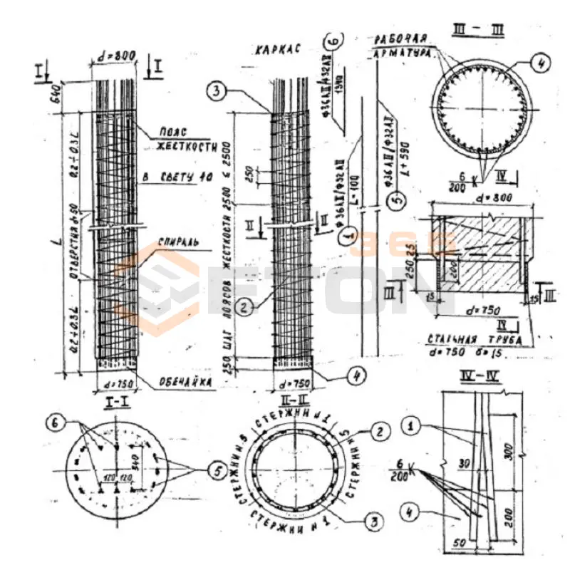 Блоки столбов ИНВ 25442м СВ 9-4 (ИНВ 25442м)