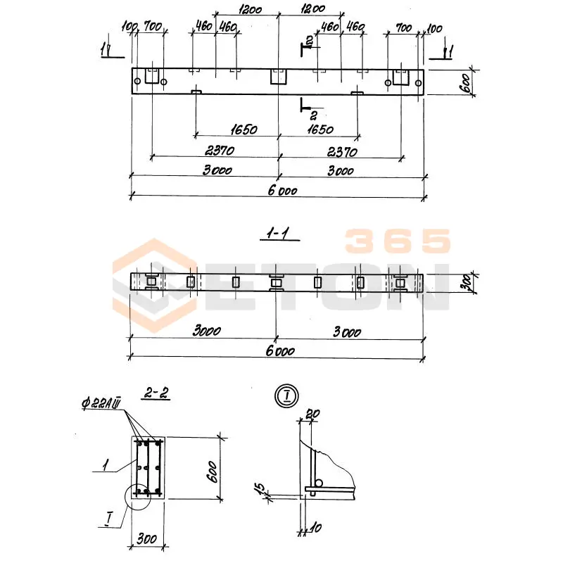 Траверсы Серия 3.016.1-17.93 Т 12