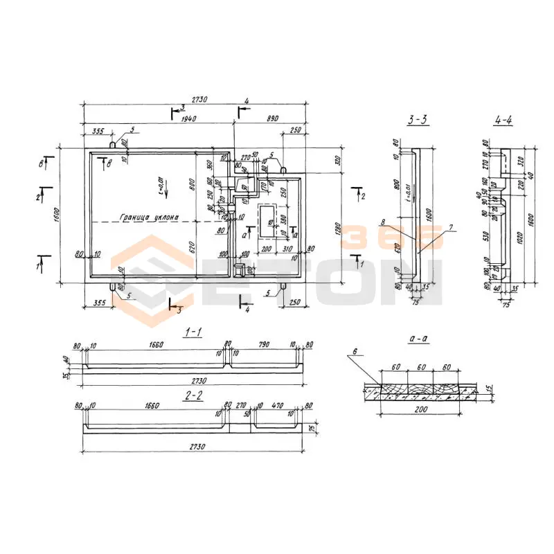 Поддоны Серия 1.100.1-7 ПС 27-16