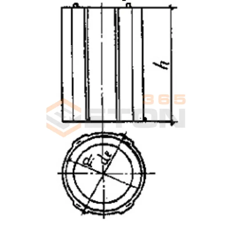 Рабочие камеры ГОСТ 8020-2016 КВГ 25-20 (ГОСТ 8020-2016)