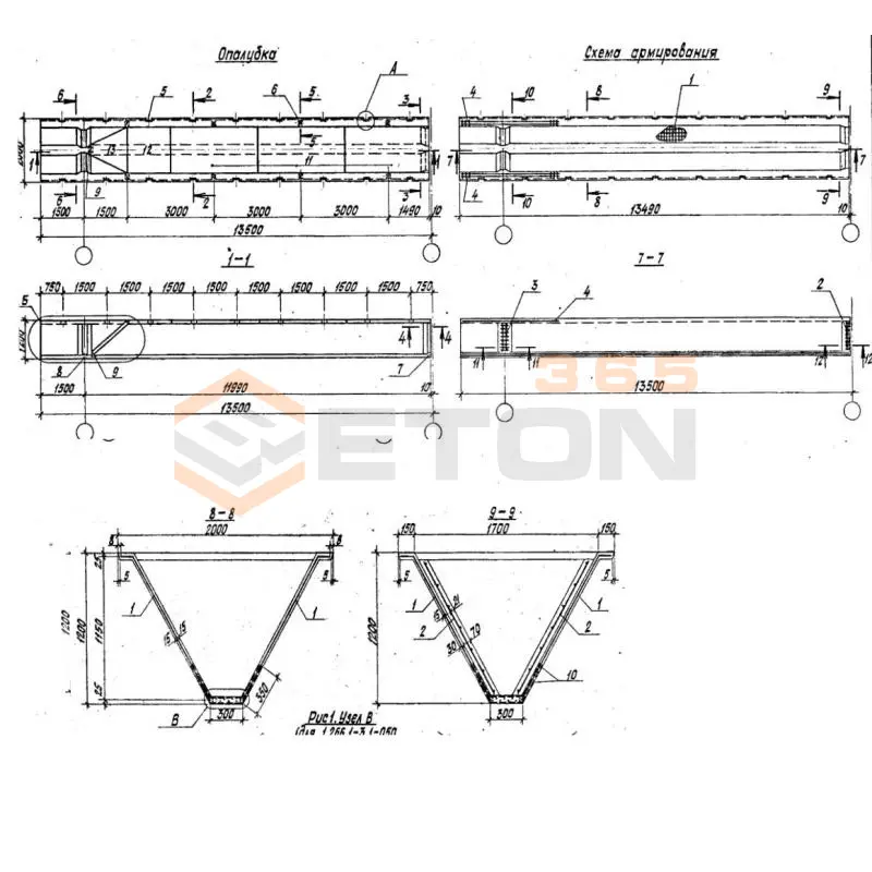 Складки Серия 1.266.1-3 СК 12-2 ВрII м-1