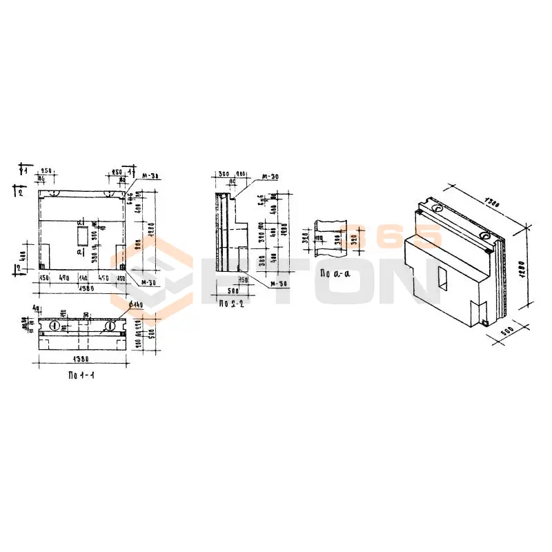 Блоки стеновые Серия 03-05 НМ 78