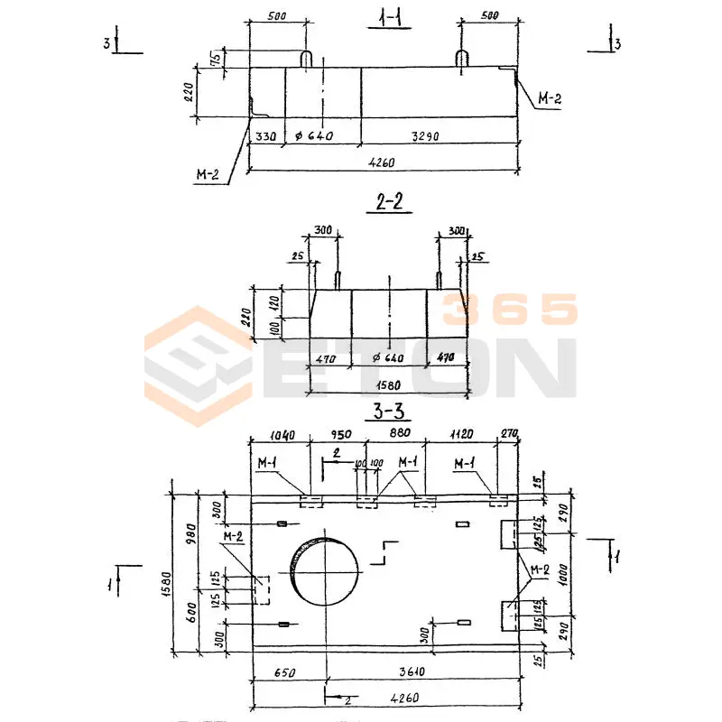 Плиты Серия 3.903 КЛ-13 П 43-16 д