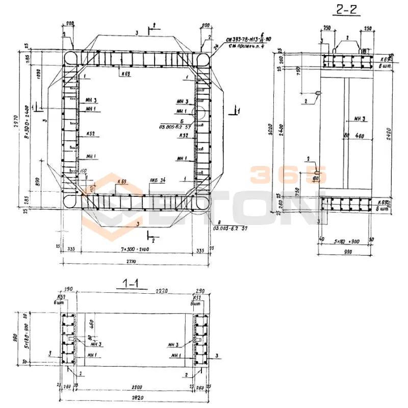 Блоки Серия 03.005-6 БВТ III 2,2-2,4