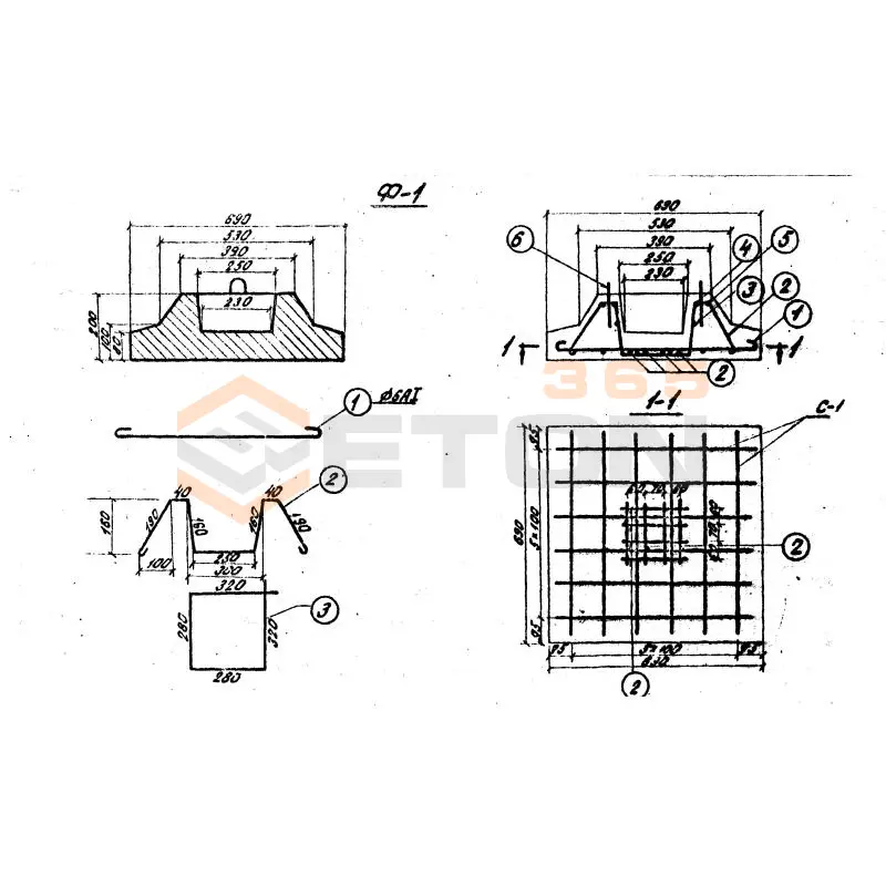Блоки ТП 501-0-47 Ф 1