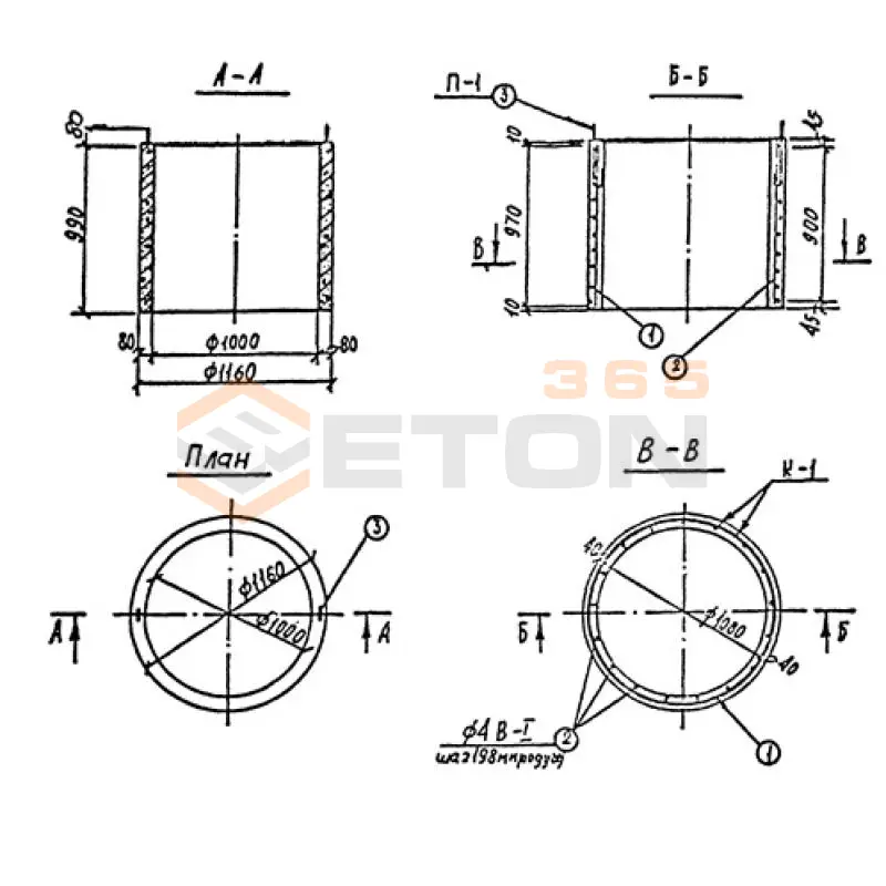 Кольца горловин Альбом ПС 192 К 10-10