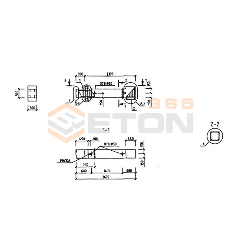Колонны Серия 1.220.1-3м КД1Т 3-33-25,2 (1.220.1-3м)