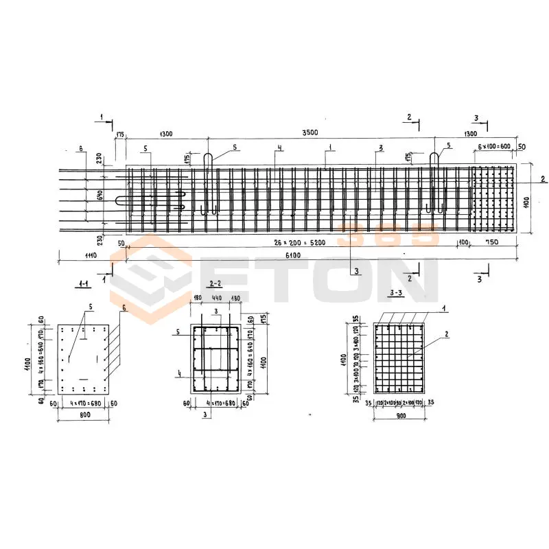 Блоки стоек Серия 3.503.1-90 1СП 6-74-2