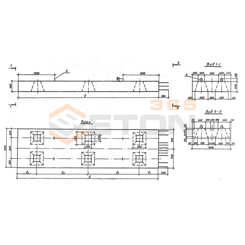 Блоки насадок Серия 3.503.1-79 5БН 55-1-3