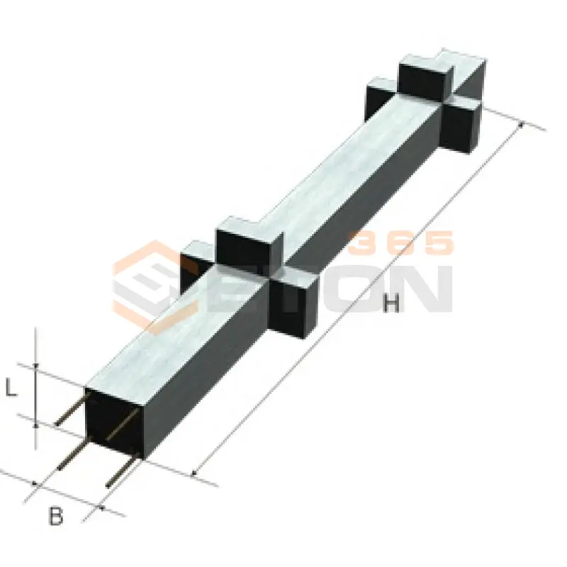 Колонны железобетонные (р.ч.346.3-07-31 КЖИ, инд.) КС 3-460-42-1