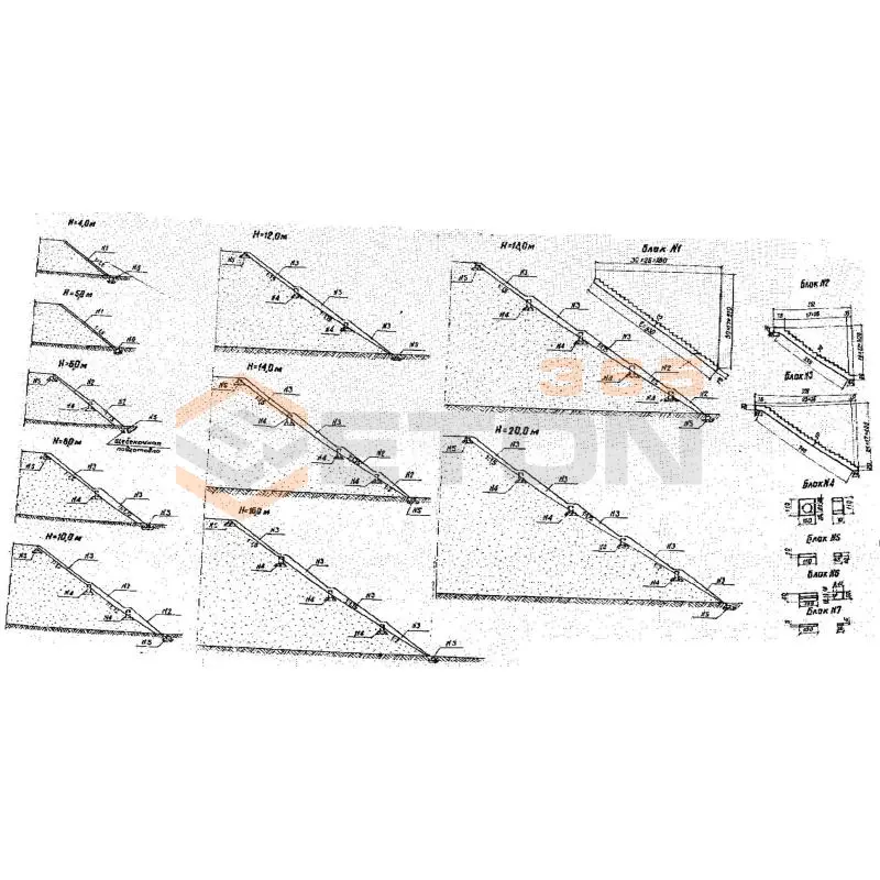 Косоуры индивидуальные Блок 1