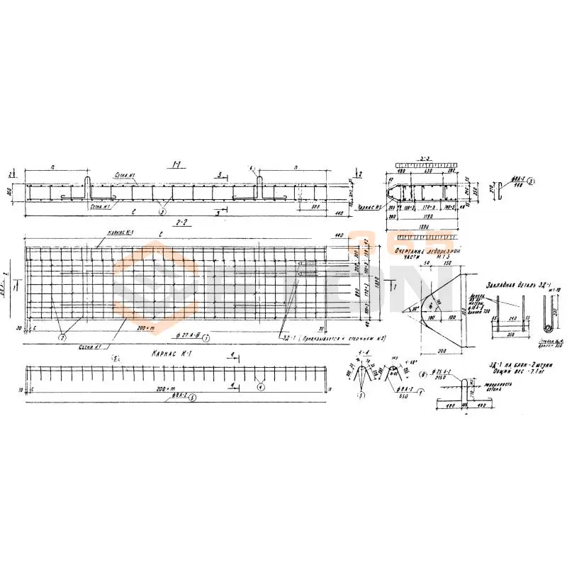 Блоки стенок Серия 3.503-27 БС 6-6,0