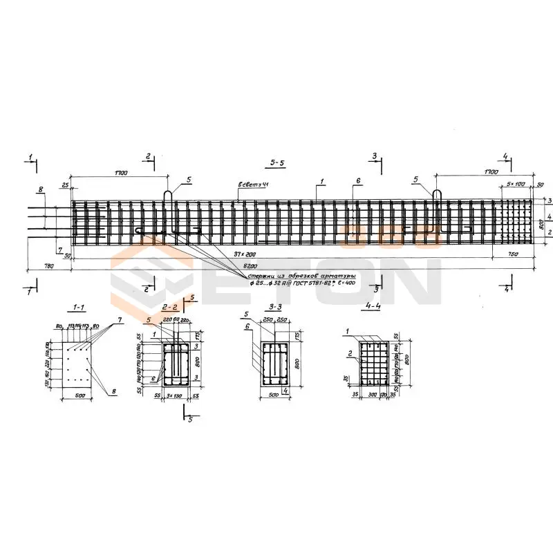 Блоки стоек Серия 3.503.1-76 3СП 8-51-6