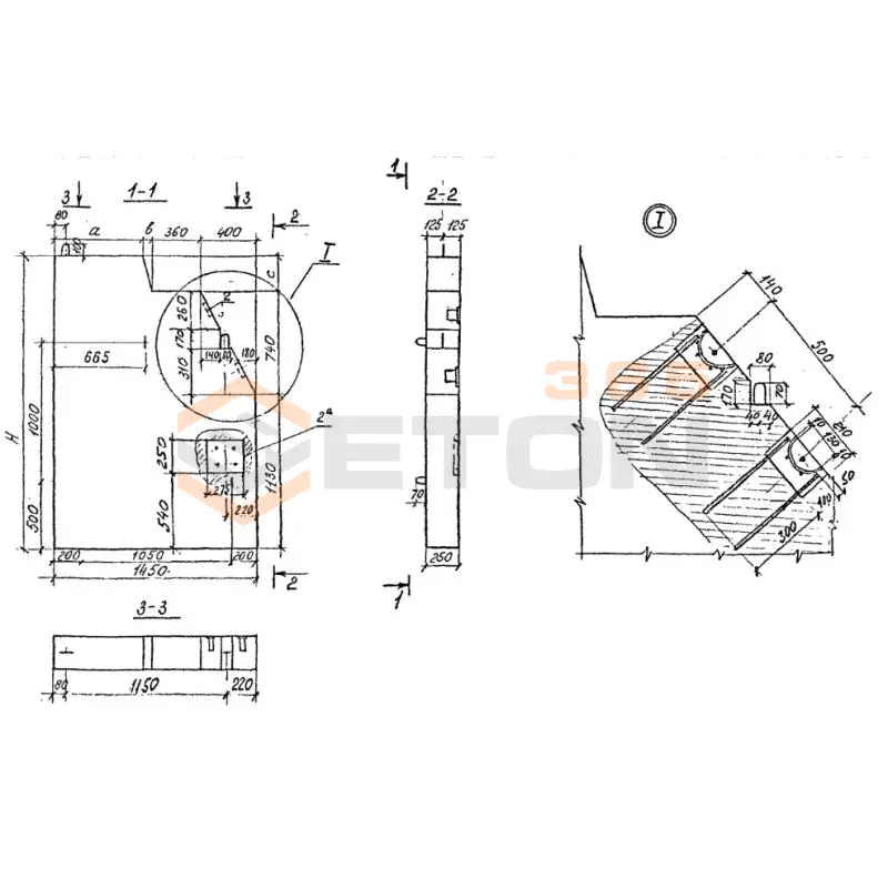 Щиты закладные Серия 3.501.1-150 1У