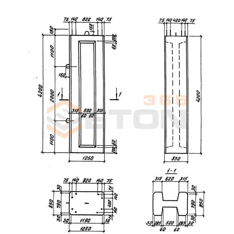 Блоки Серия 3.501.1-153 Ф 1-1