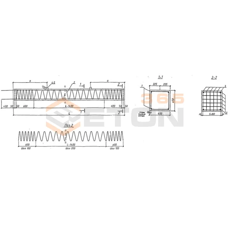 Стойки Серия 3.501-180.95 СТ 2 (3.501-180.95)