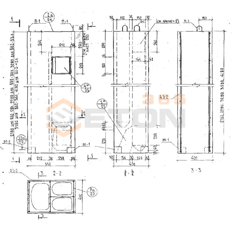 Вентблоки Серия Б 1.134-7 ВБ 2-42 л