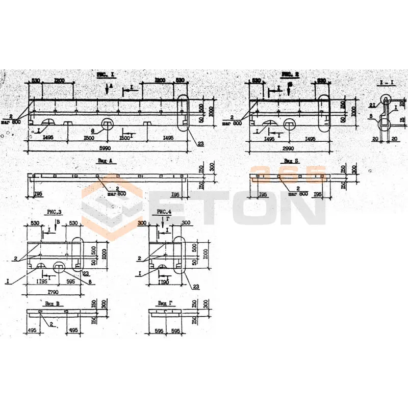 Панели наружных стен Серия 1.090.1-2с ПСП 30-10-3 пс9 (1.090.1-2с)