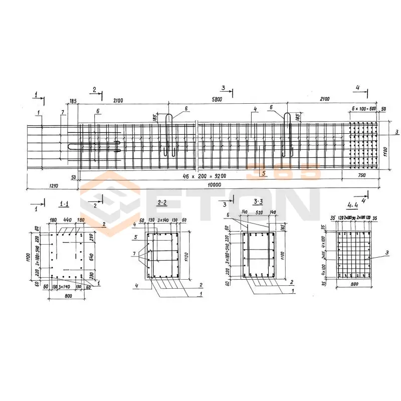 Блоки стоек Серия 3.503.1-90 3СП 10-74-2