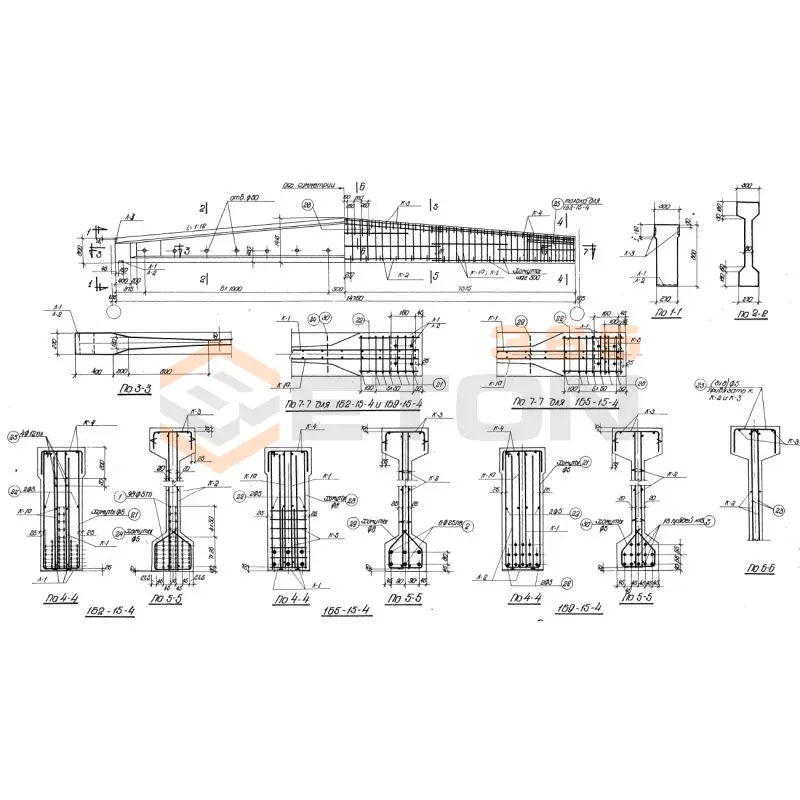Балки Серия ПК 01-06 1Б 9-15-4