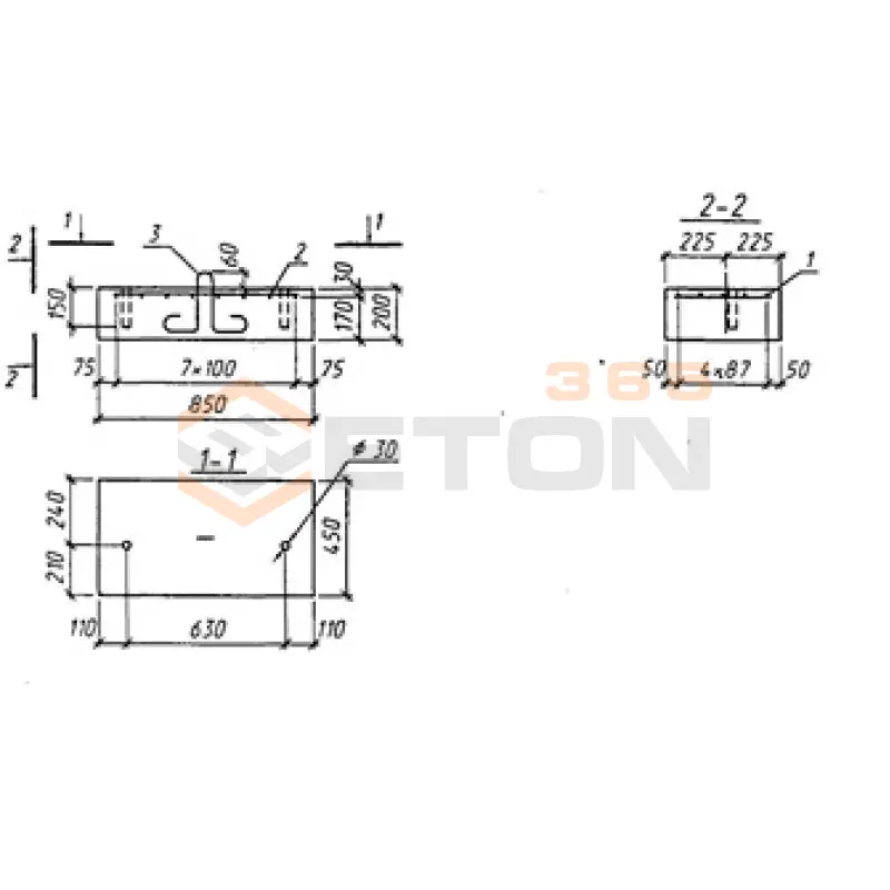 Опорные подушки Серия 3.501-180.95 ОП 2