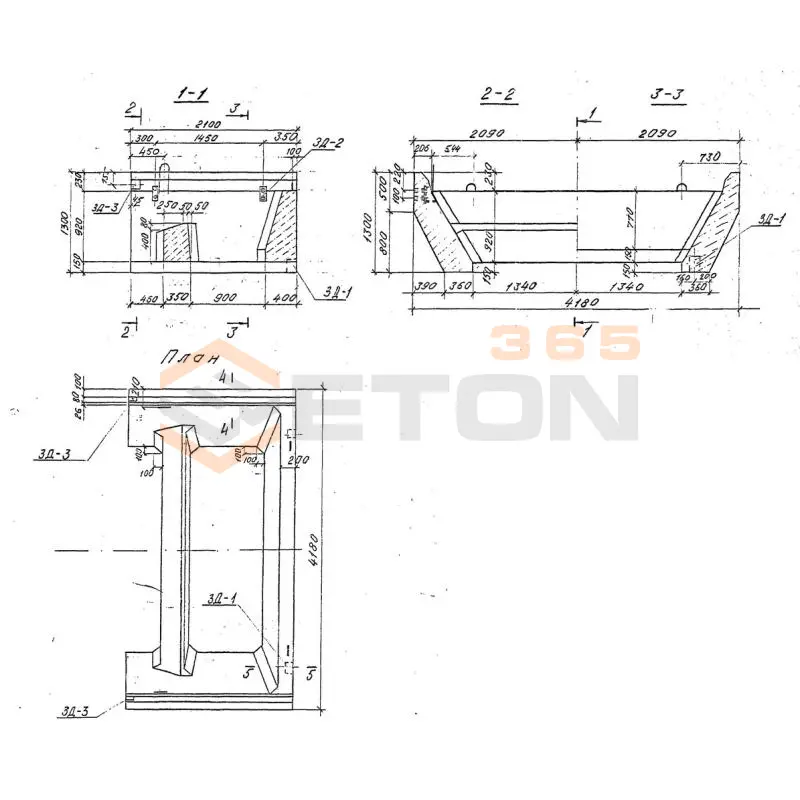 Блоки шкафные ТП 1067/11 Ш 8 к
