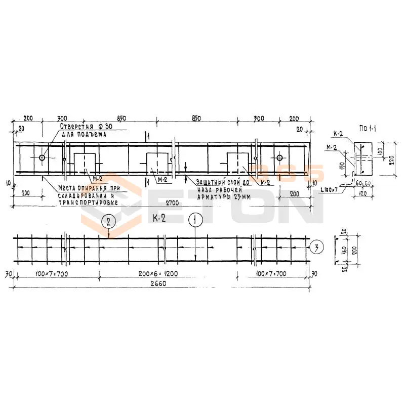 Перемычки Серия 86 и 85 БУ 27-1